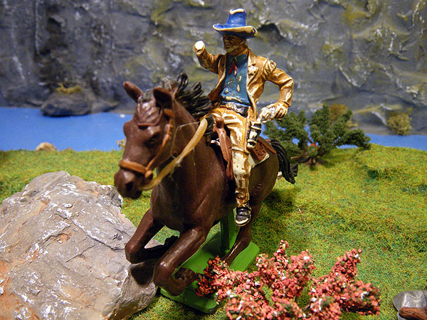 Britains Figuren reitender Cowboy 
